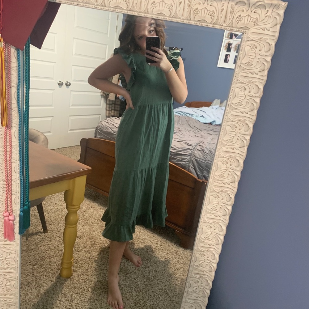Green Maxi dress
